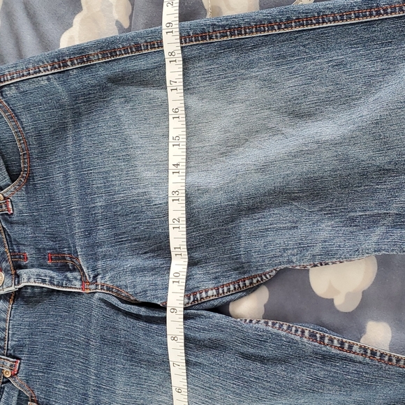 All jeans 2/$20🫦Eckored stretch lower rise flare jeans. Sz 9 perfect condition! - Picture 12 of 15